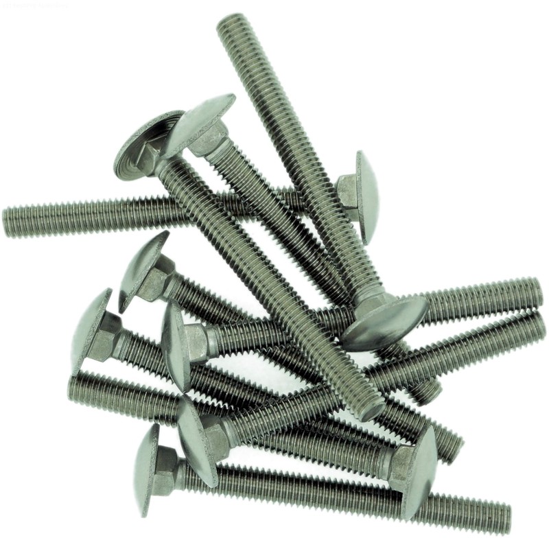 M8 (8mm x 45mm) Cup Square Carriage Bolt (Fully Threaded)