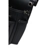 SK11 SWZ-12 Waist Bag, 3 Tiers, Large, Water-Resistant PVC Laminated