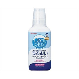 Wakodo Oral Plus Moisturizing Mouth Wash, Aqua Mint, 8.5 fl oz (250 ml)