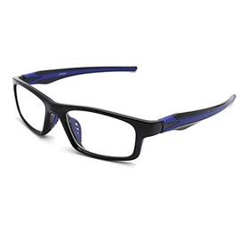 ColorViper Sports Double Injection Readers Flexie Reading Glasses (BLACK BLUE, 2.00)