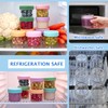Accguan 16Pack Glass Baby Food Storage Containers, 4oz Glass Baby