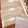 Clear Stair Treads Carpet Protectors Set of 2-24 x 8