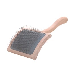 Mark VII Curved Back Large Slicker Brush by Chris Christensen