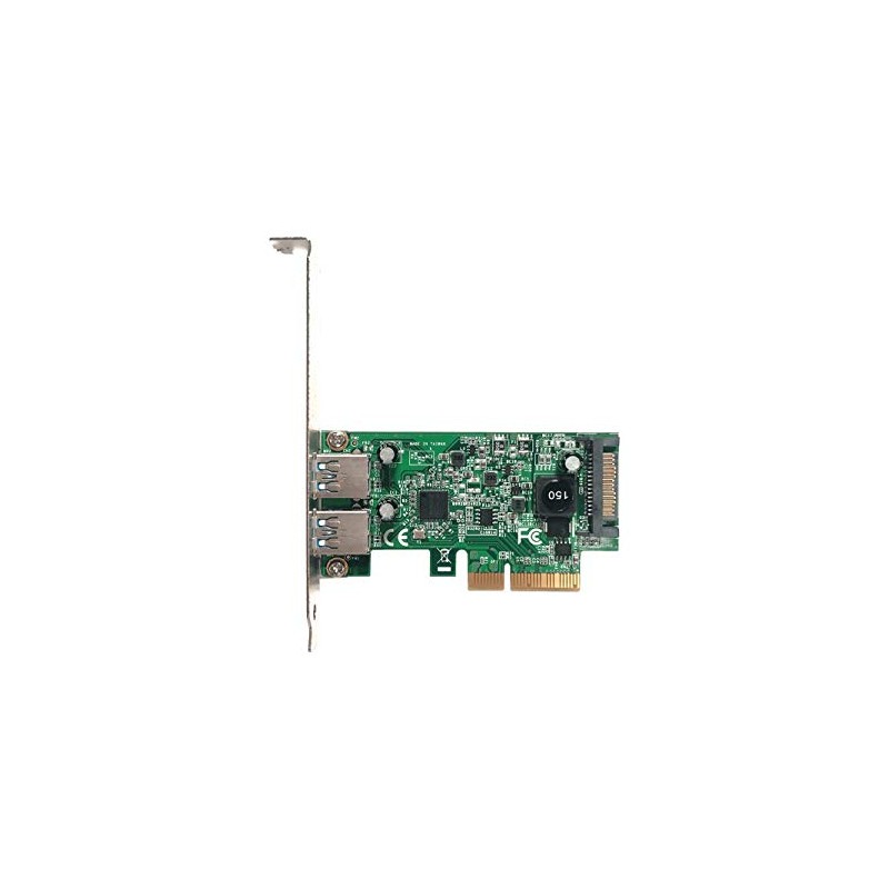 USB 3.1A-P2-PCIE3 USB 3.2 Gen2 (10Gbps) Type A Interface Card