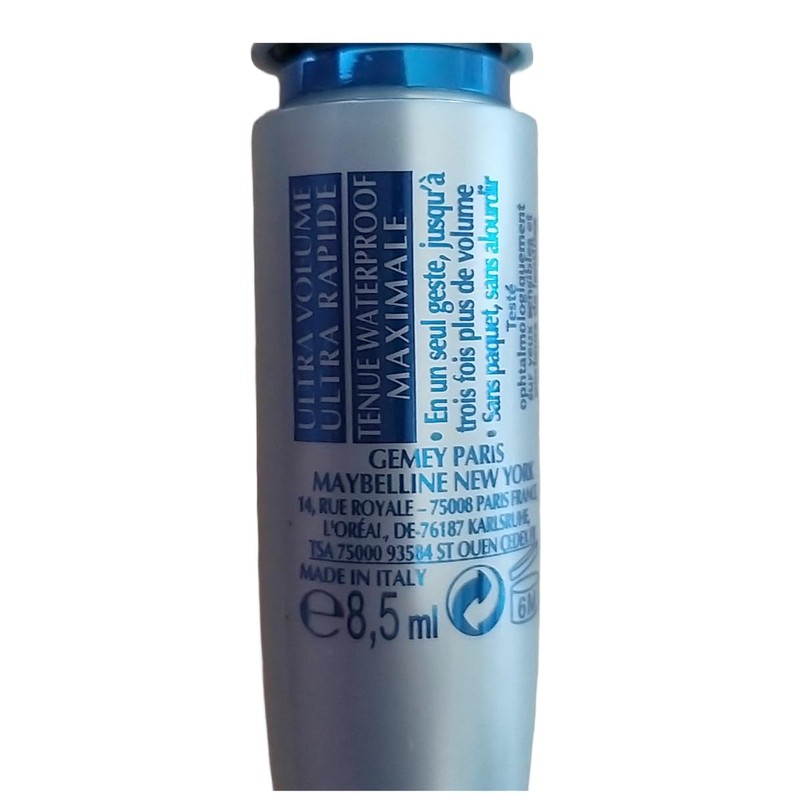 Maybelline Volum'Express Waterproof Mascara - Black