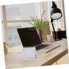 TEHAUX 2025 Desk Calendar Cubicle Small Desktop Calendar Chinese Lunar