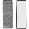 Rectangular Reflectors for Sticking, Pack of 4, White, 88 x