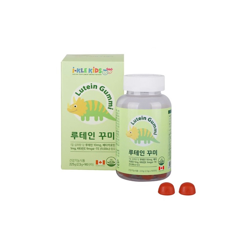 iClikids 루테인 꾸미 90 45일분 Lutein Gummies 90, 45 Days