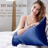 Pillow Cases Queen Size 2 Pack, Bamboo Rayon Cooling Pillowcases