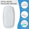 Large Oval Silicone Epoxy Resin Molds for DIY, River Table,