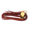 12PCS 27mm Piezo Discs with Wire Brass Piezoelectric Disk Piezo