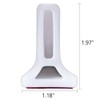 Duzzy 75 Inch Collapsible Shower Water Dam Shower Stopper Barrier