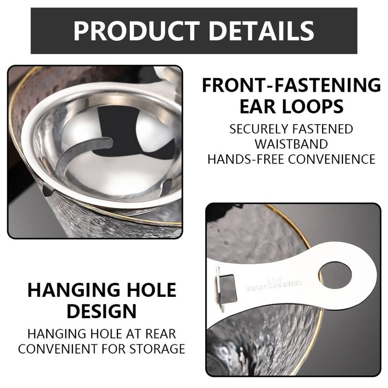 Henyall Stainless Steel Egg Separator – Egg Yolk & Egg
