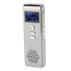Voice Recorder MP3 WAV 192kbps Noise Reduction Dual Microphone Password