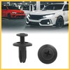 REPAIROCK 20PCS Black Car Trim Door Panel Retainer Clips Rivet