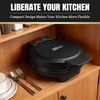 FineMade 7 Inches Classic Waffle Maker Machine, belgian waffle maker