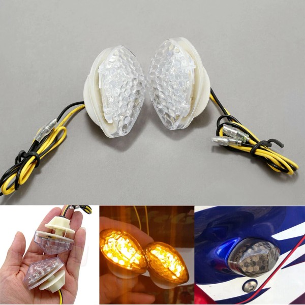 Unbranded Fit for Honda Indicator CBR600RR/900RR/1000RR Flush Mount LED Light