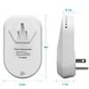Briidea Power Failure Alarm with LED Indicator & 80dB Siren,