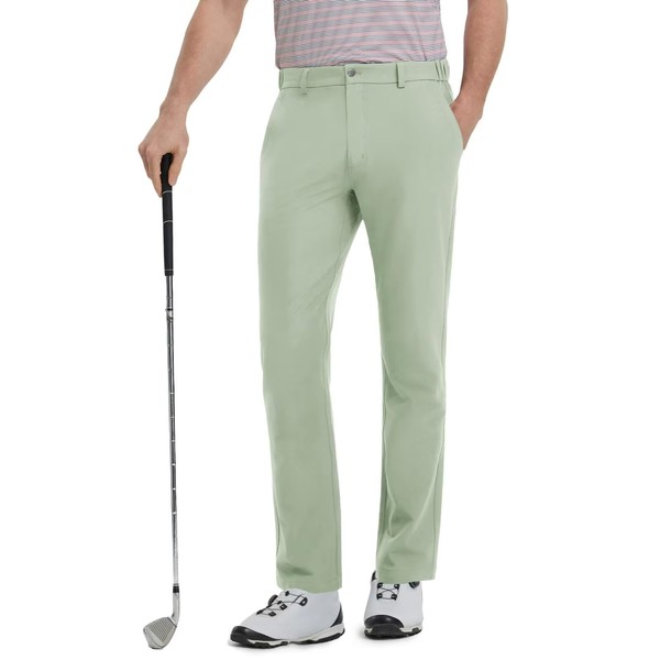 Mens Lightweight Golf Pants with 5 Pockets 30"/32"/34" Straight Fit
