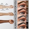 Eyebrow Pencil, Eyebrow Pencil with 4 Micro Fork Tips, Natural