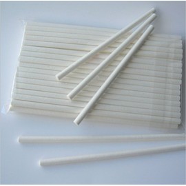 200pcs 3 1/2" X 5/32" Lollipop Sticks for Cake Pops Lollipop Candy