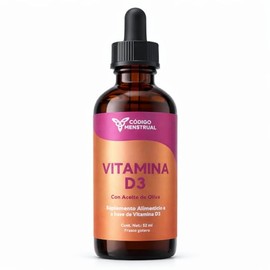 Vitamina D3 con Aceite de Oliva en Gotero 400IU por Gota Fácil Absorción Líquida 52 ml 1040 Gotas