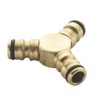 Spear & Jackson BWF8 Triple Male Brass Hose Connector