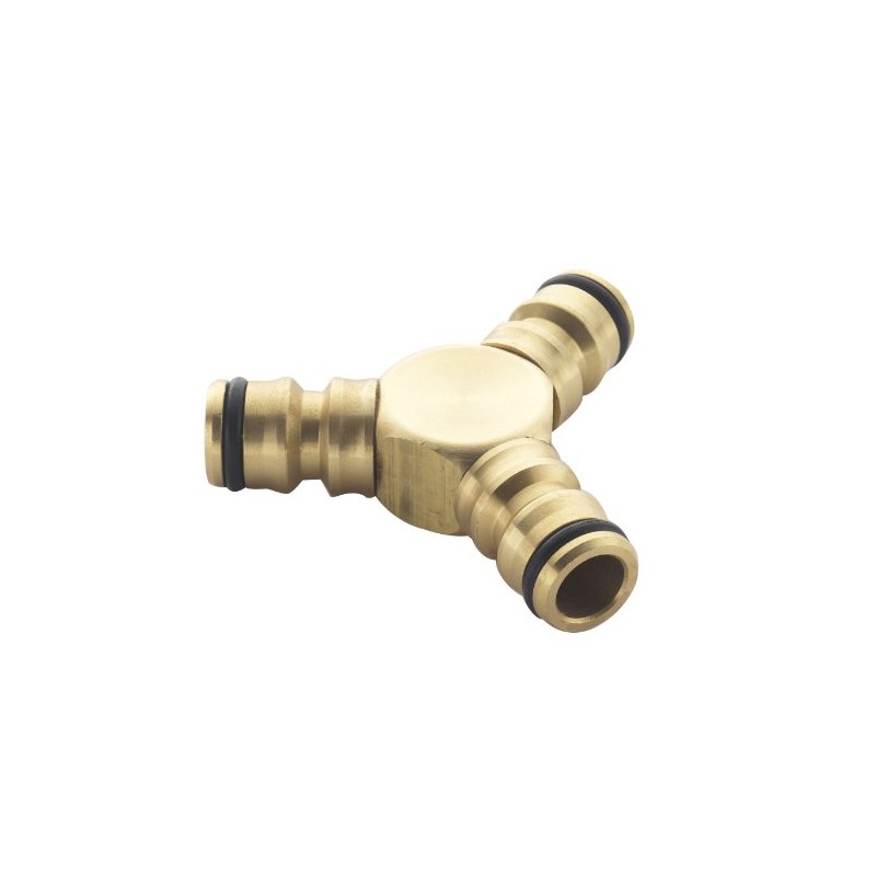 Spear & Jackson BWF8 Triple Male Brass Hose Connector