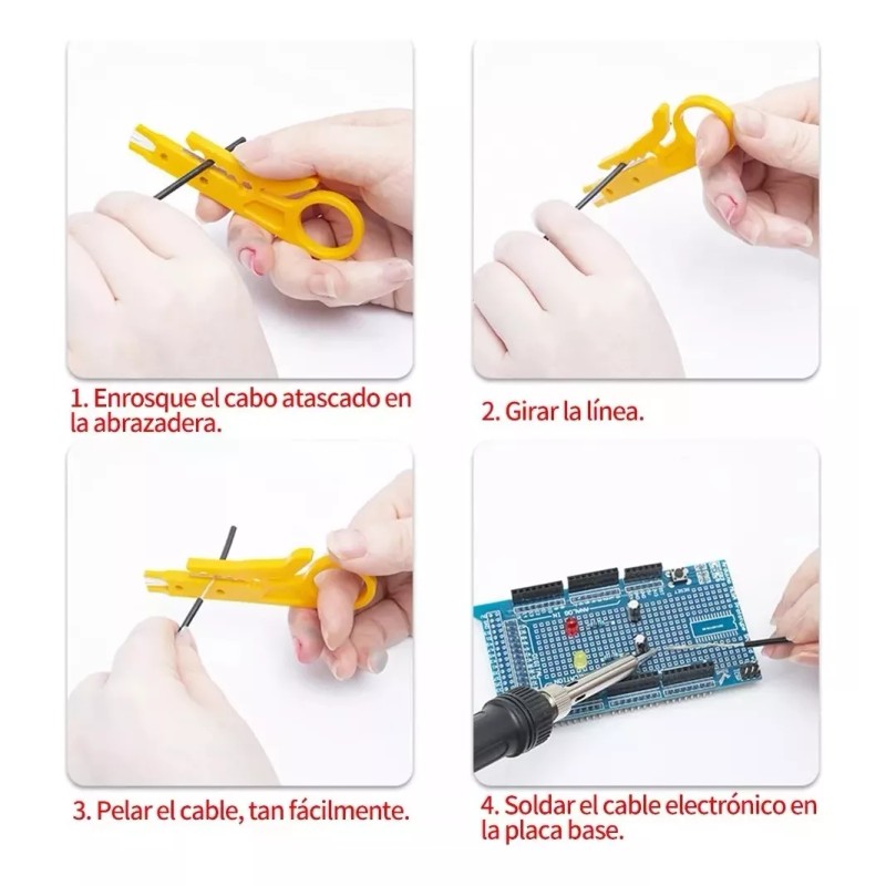Kit De Soldador Eléctrico C/herramientas, Puntas, Multímetro