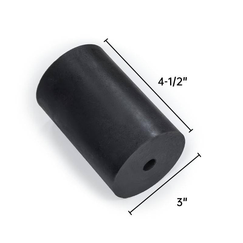 Dark Stone Spindle Sander Rubber Drum – High-Durability Rubber Roller