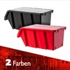 KADAX Stacking Box with Lid, Storage Box Made of PP
