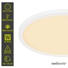 INNOVATE LED Ceiling Light Dimmable with Backlight - IP44 Dimmable