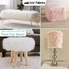 Ice Fabrics Craft Faux Fur Fabric Pre Cut Rolls -