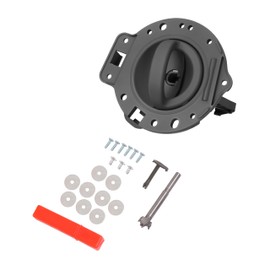 JMTAAT Interior Door Handles Compatible with 2006-2010 Jeep Commander Replacement for 1DY581DVABK 1PF021DVAAK 1Pcs Inner Front or Rear Right Side Gray