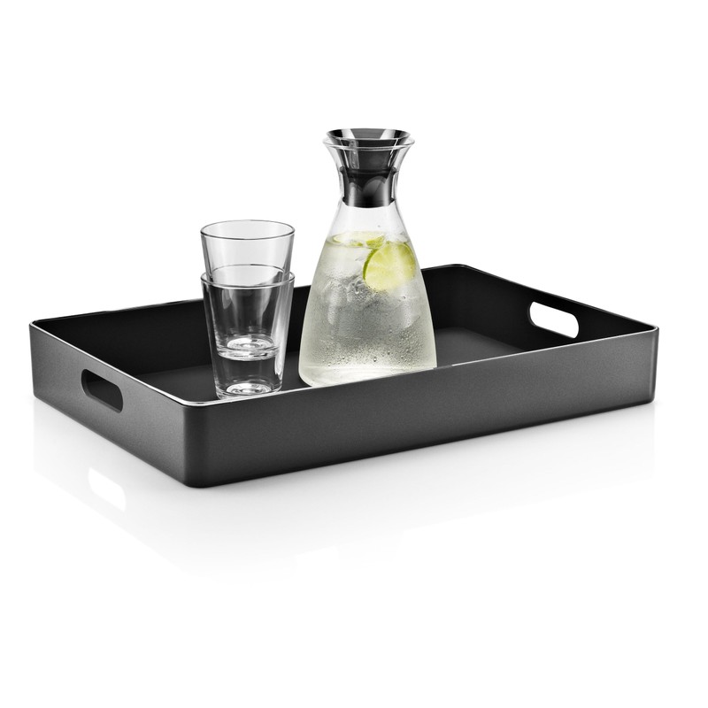 Eva Solo Deep Serving Tray with Handles, Black