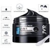 JVR Bamboo Charcoal Deep Cleaning Peel Off Mask, Black Mask,