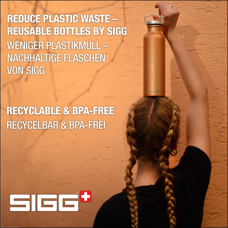 Sigg - Metal Water Bottle - Original - Made in