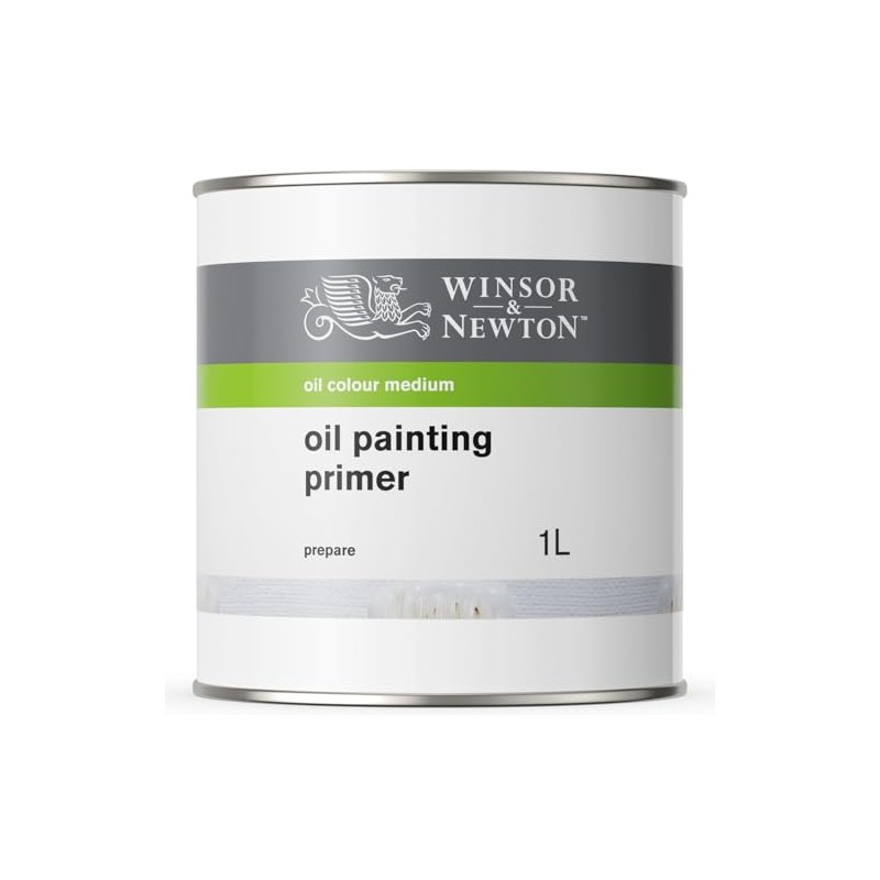 Winsor & Newton Oil Painting Primer, 1 Litre (33.8-oz) Can