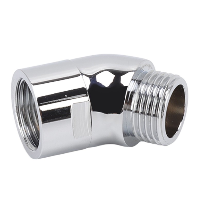 Handhold Shower Elbow Adapter 135 Degrees Shower Head Brass Elbow