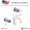 2MPLASTIC Control Arm Bushing Lower & Upper Front Set For