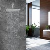 MEER Faucets by CNX | Regadera Cuadrada de 20 cm,