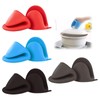 Mini Silicone Oven Mitts 8 PCS Heat Resistant Small Oven