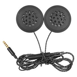 Alnicov Motorcycle Helmet Bluetooth Headset Wired Helmet Headphones for 3.5mm Interface Audio Equipment