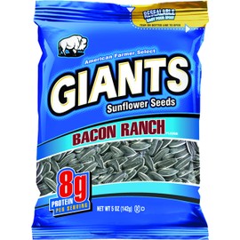 Bacon Ranch Flavored GIANTS Sunflower Seeds, 12-5 oz bags