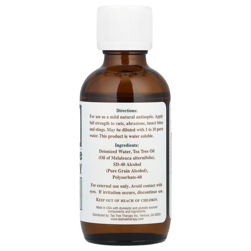 Tea Tree Therapy 15% Water Soluble Oil, 2 Fluid Ounce