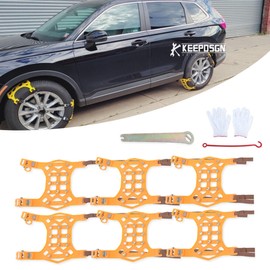 KEEPDSGN Wheel Tire Snow Anti-skid Chains For Car Truck Suv Emergency Winter For Ram 1500