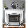 Panacea Products 15951 3-Panel Arch Screen with Double Bar for