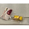 Auto World YELLOW 57 BADMAN 'CHEVY NOMAD SLOT CAR BODY