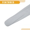 Partuto 2 Pcs 40cm Carbon Fiber Pattern Universal Bumper Guard