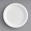 50Pack 9inch Party Plates Disposable Sugarcane Bagasse Plates - Heavy